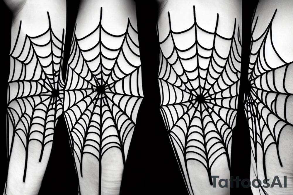 Spider web dream catcher nightmare catcher tattoo idea