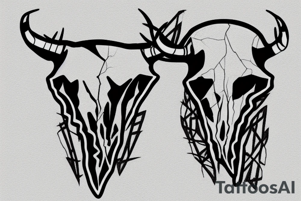 Bull Skull
Desert tattoo idea