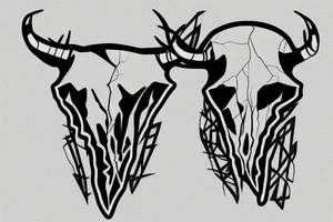 Bull Skull
Desert tattoo idea