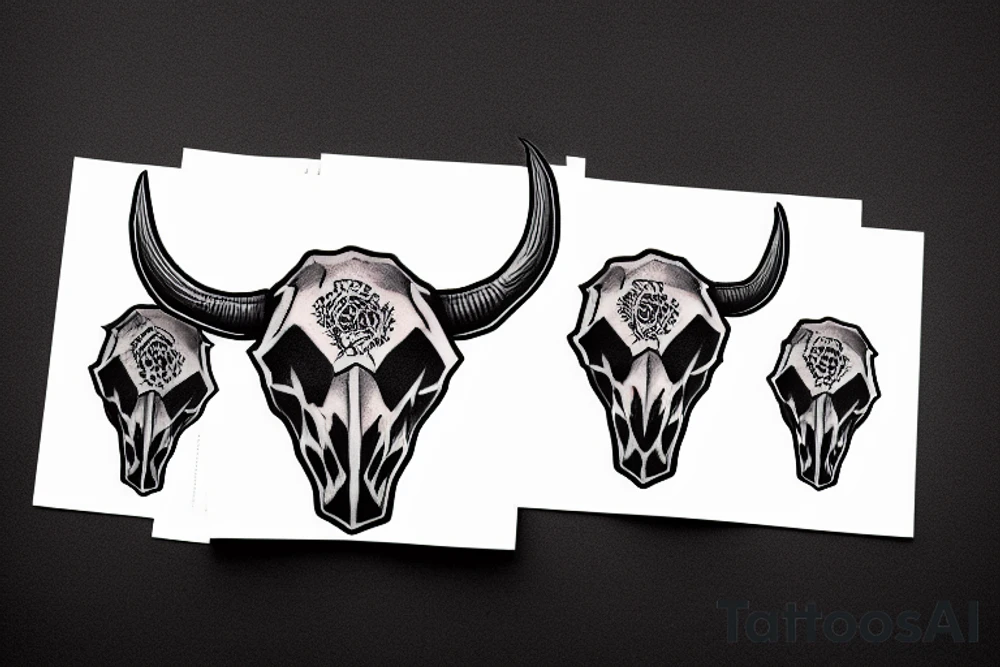 Bull Skull
Desert tattoo idea