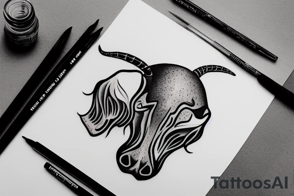 Bull Skull
cactus tattoo idea