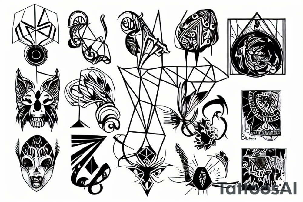 Depression suffer tattoo idea