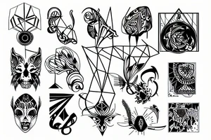 Depression suffer tattoo idea