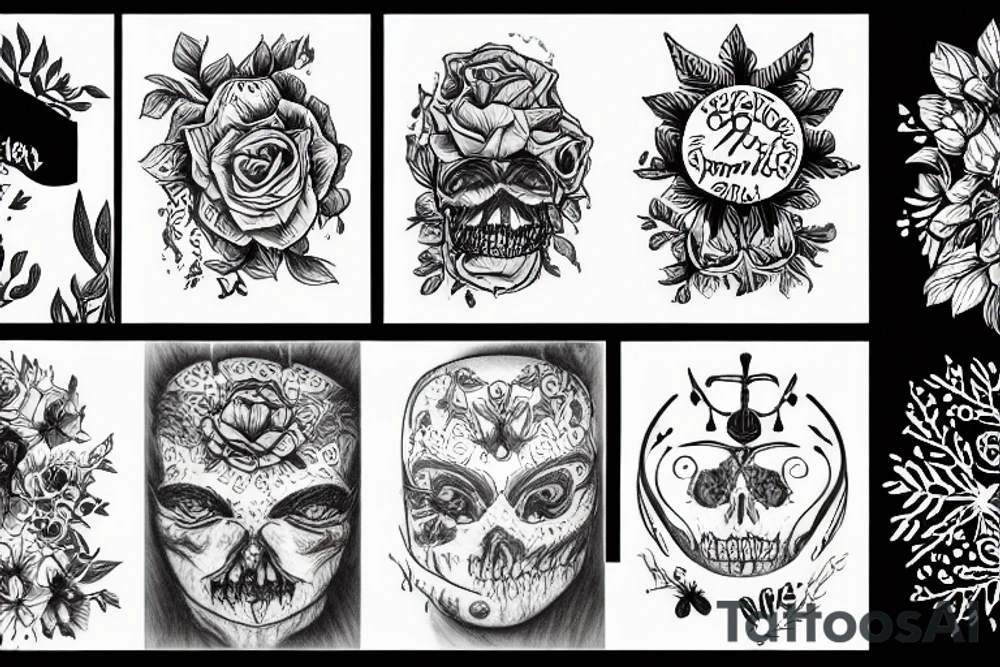 Depression suffer tattoo idea