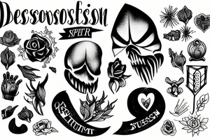 Depression suffer tattoo idea