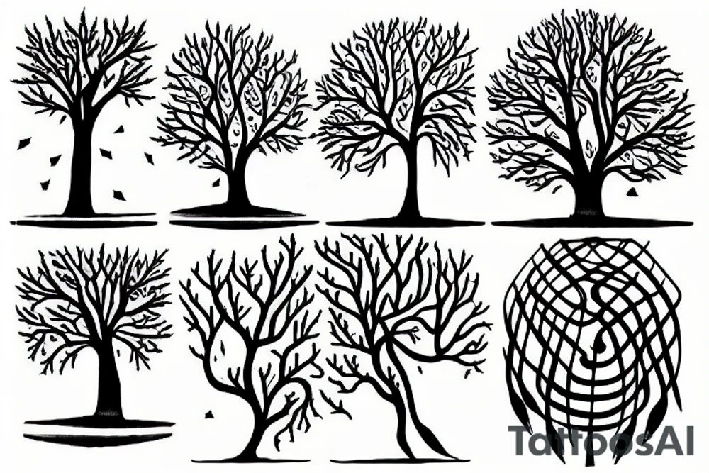 Depression Tree tattoo idea