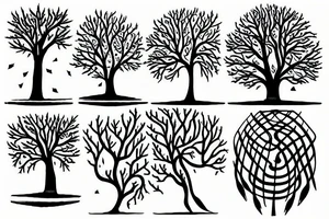 Depression Tree tattoo idea