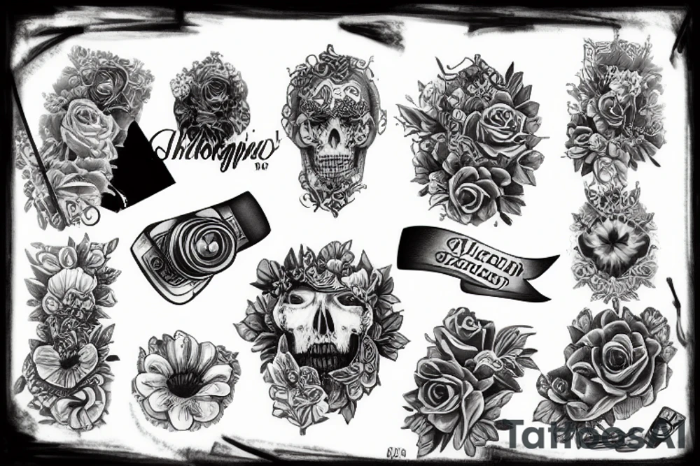 Photography tattoo idea
