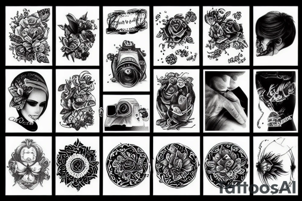Photography tattoo idea