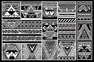 aztec ruinis tattoo idea