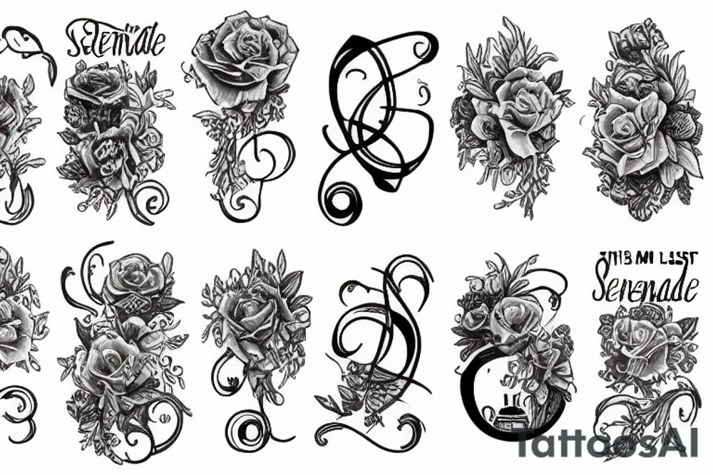 This is my last serenade tattoo idea