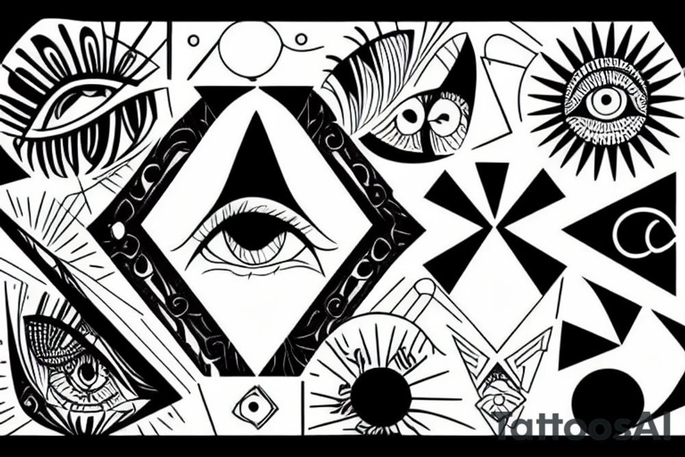 I see my reflection in your eyes tattoo idea