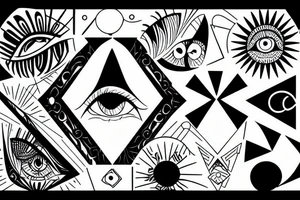 I see my reflection in your eyes tattoo idea