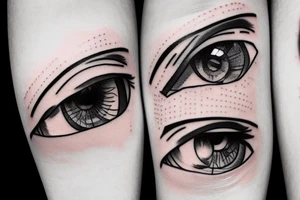 I see my reflection in your eyes tattoo idea