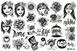 Call me little sunshine tattoo idea