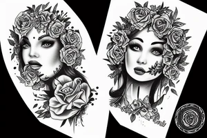 protective mother tattoo idea