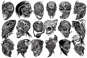 Fusion tattoo idea