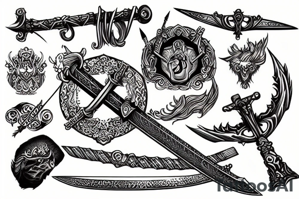 Sword tattoo idea