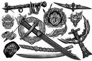 Sword tattoo idea