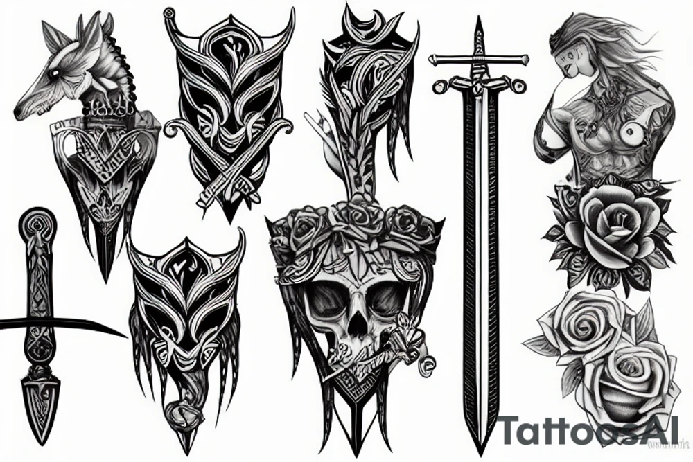 Sword tattoo idea