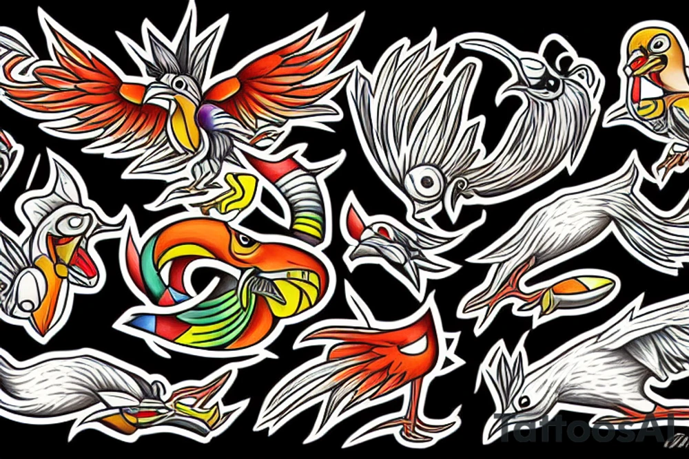 Roadrunner New Mexico tattoo idea