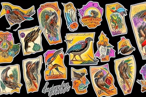 Roadrunner New Mexico tattoo idea