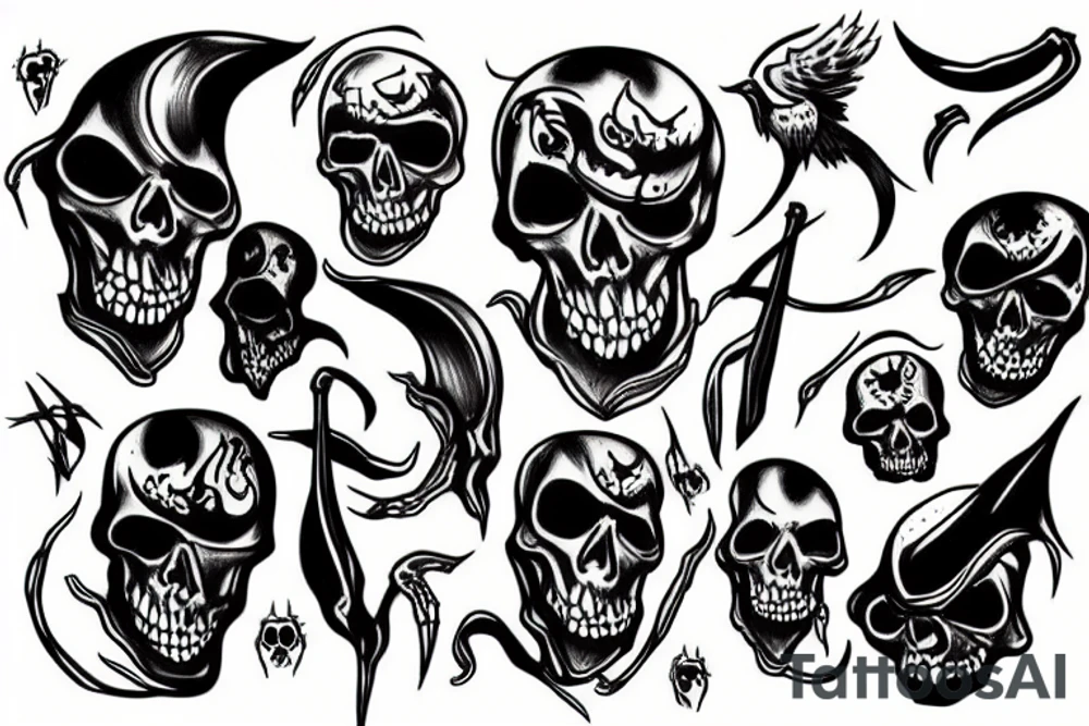 Reaper tattoo idea