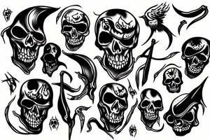 Reaper tattoo idea