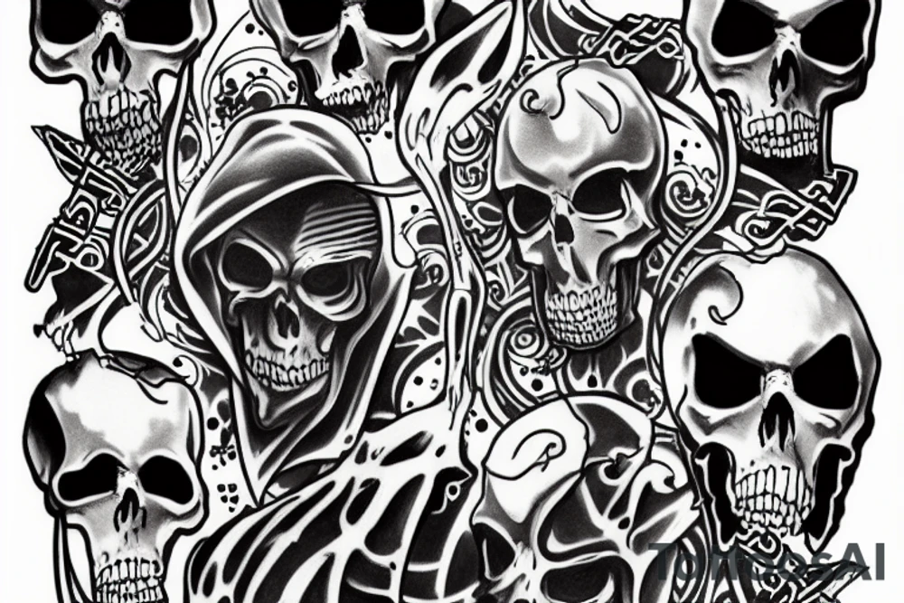 Reaper tattoo idea