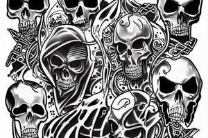 Reaper tattoo idea