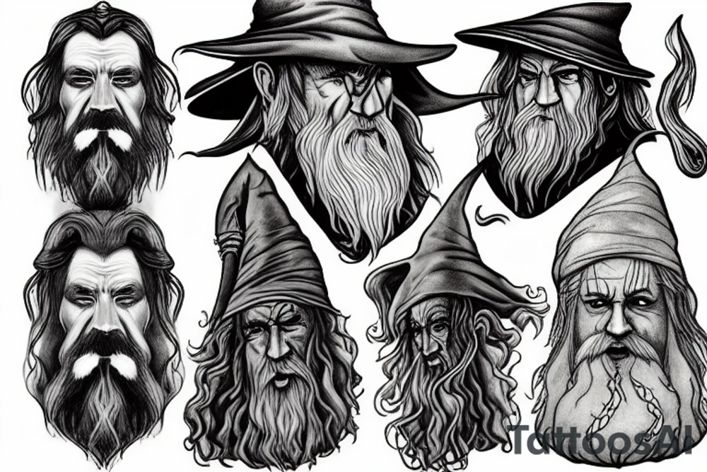 Gandalf tattoo idea