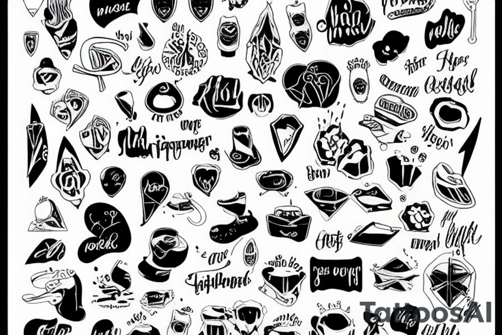 words tattoo idea