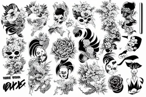 Full bodie Japanese tattoo idea