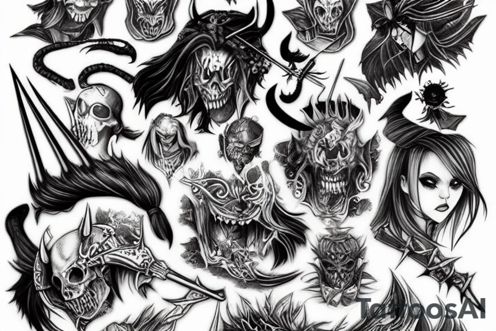 Demon Slayer tattoo idea