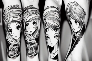 Anime tattoo idea