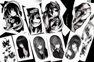 Anime tattoo idea