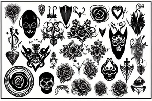 Gothic tattoo idea