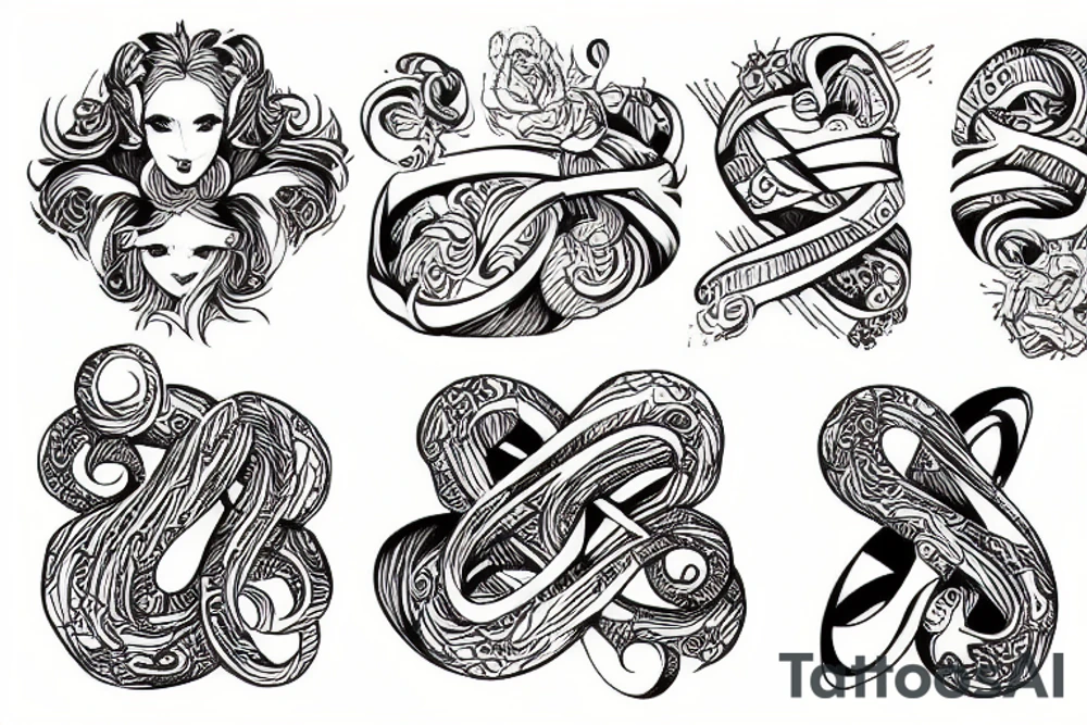 Infinity tattoo idea