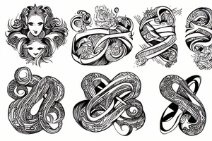 Infinity tattoo idea