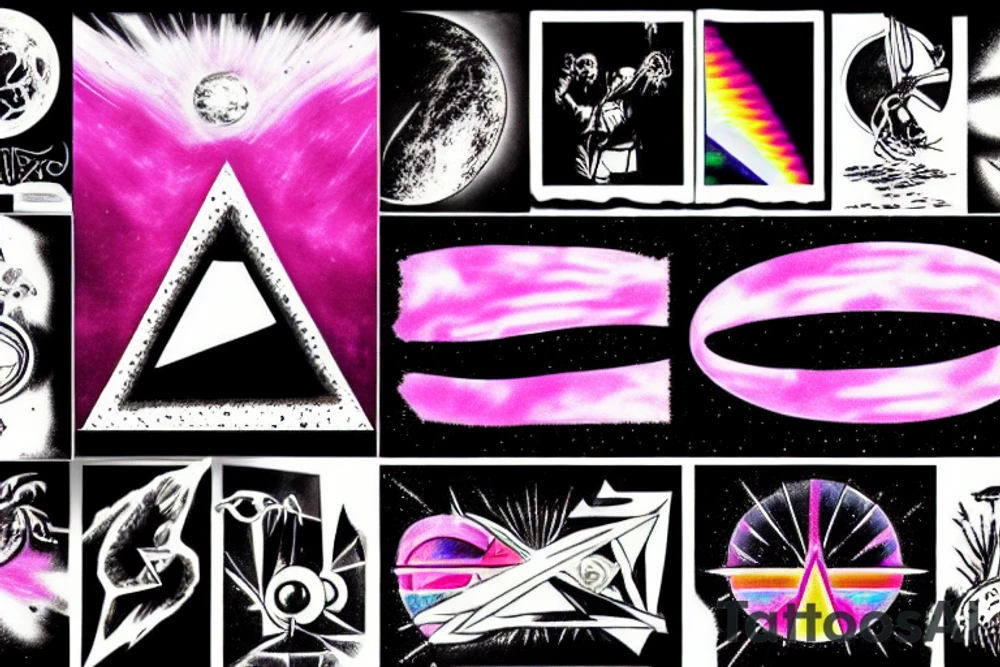 Pink floyd the dark side of the moon tattoo idea