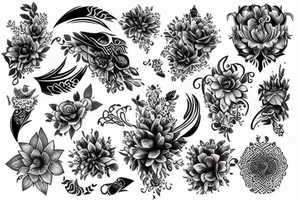 Foglia tattoo idea