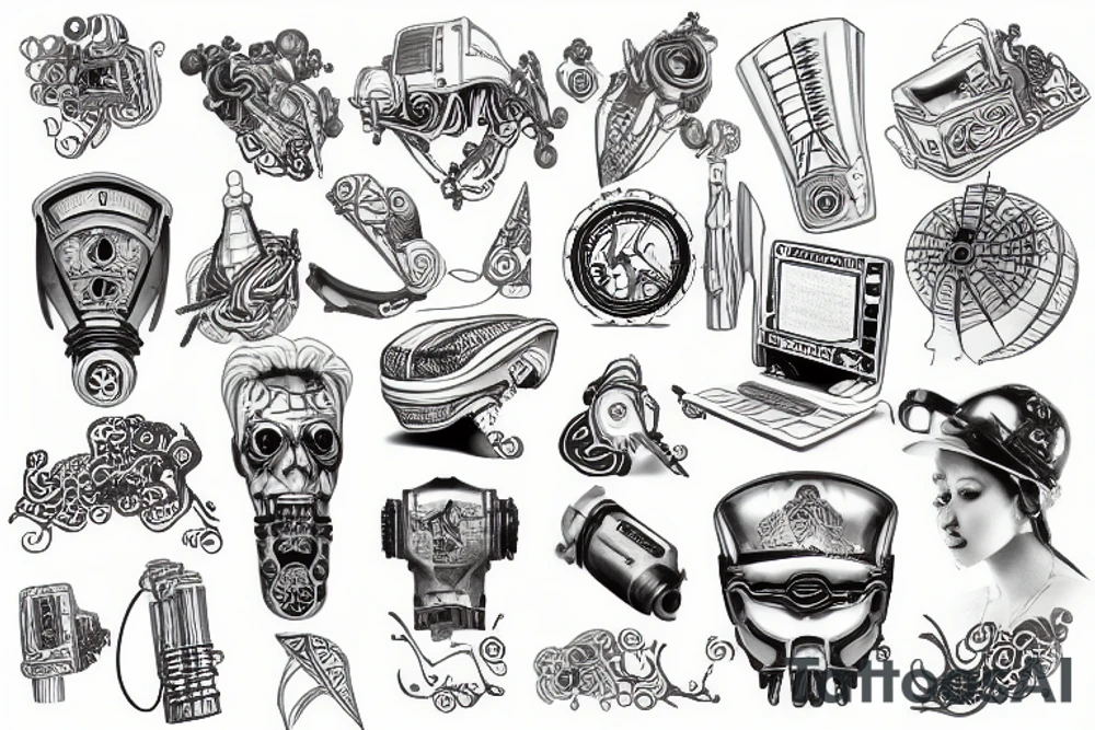 Engineer creativity tattoo idea