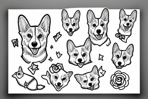 corgi tattoo idea