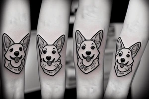 corgi tattoo idea