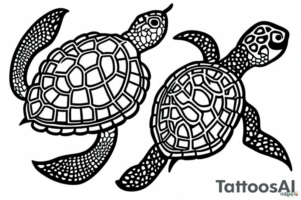 turtle tattoo idea