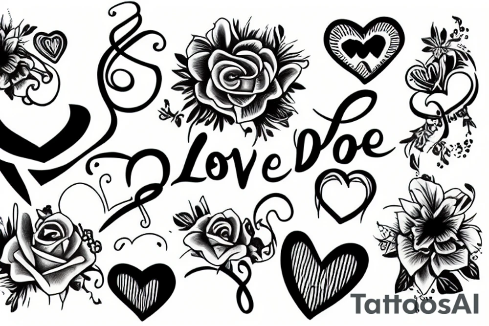 love having dreams about life tattoo idea