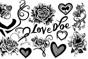 love having dreams about life tattoo idea