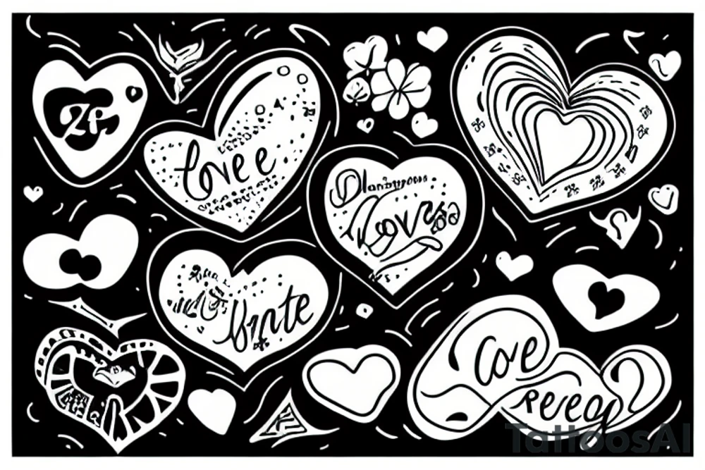 love having dreams about life tattoo idea