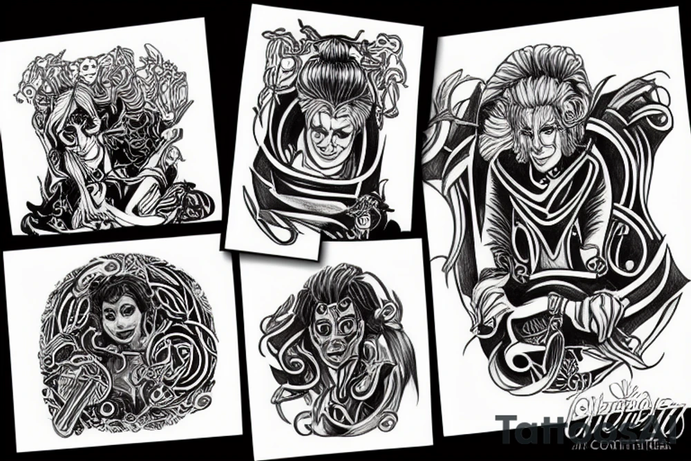 labyrinth gone sexual tattoo idea