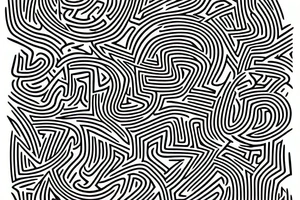 maze in a maze in a maze in a maze recursion tattoo idea